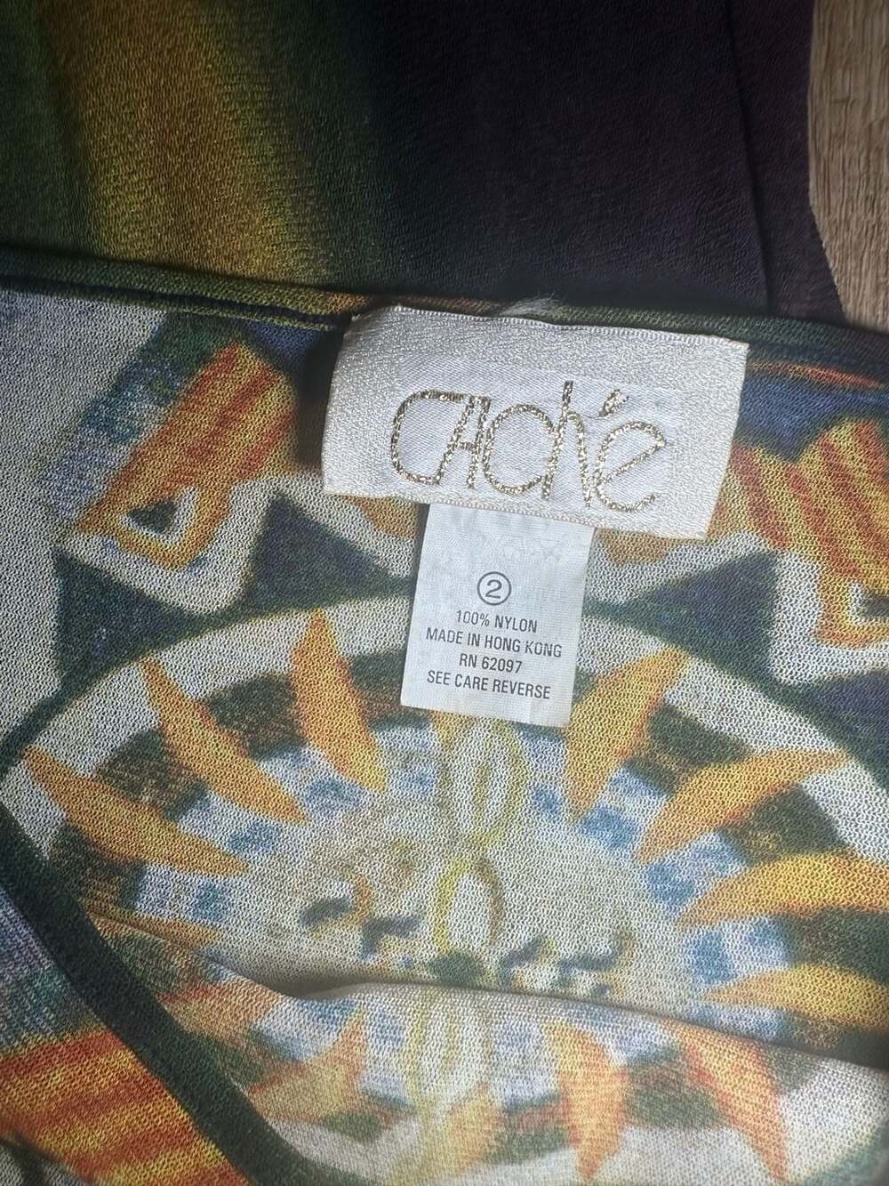 Vintage Vivienne Tam for Cache chakra mesh dress - Picture 5 of 9